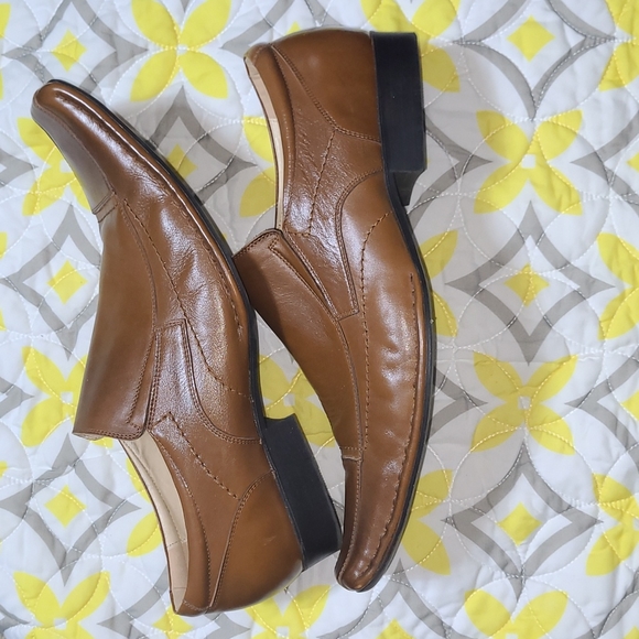 Steve Madden Jaredd Stitched Slip On Shoes Brown Size 13 Men's - Picture 2 of 7